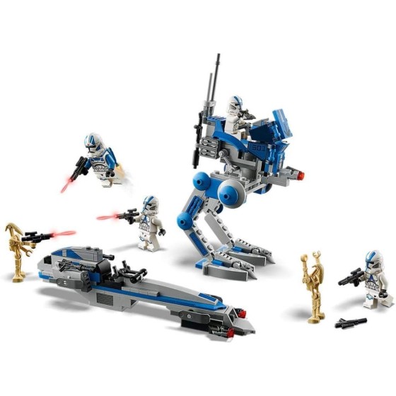 LEGO Star Wars 501st Legion Clone Troopers 75280 Building Kit, Cool Action Set