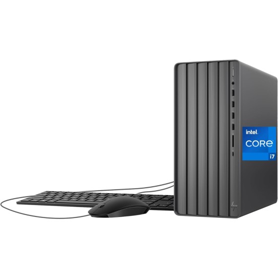 HP Envy Desktop PC, Intel Core i7-14700, 32 GB RAM, 1 TB SSD, Intel UHD Graphics 770, Windows 11 Pro, TE01-5002 (2024)