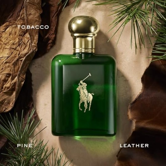 RALPH LAUREN FRAGRANCES - Polo - Eau de Toilette - Men's Cologne - Woody & Spicy - With Pine, Patchouli, Leather, and Tobacco - Medium Intensity