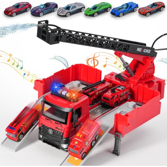 Toy Fire Truck Rescue Firetruck