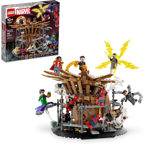 LEGO Marvel Spider-Man Final Battle Building Toy - Pretend Play Kids Toy