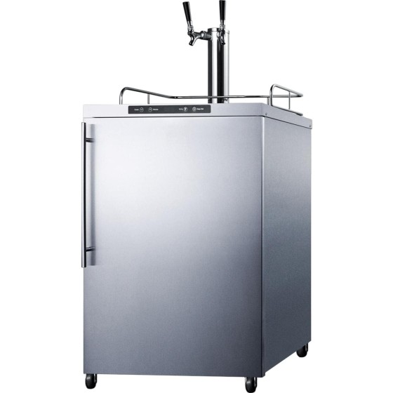 Summit SBC635MOS7HVTWIN Wine Dispenser, Stainless-Steel