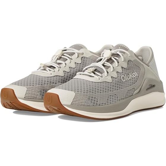 OLUKAI Moku Pae Men's Boat Shoes, Water Resistant & Breathable Mesh, Easy Slip On Design, Quick-Drying & Enhanced Traction