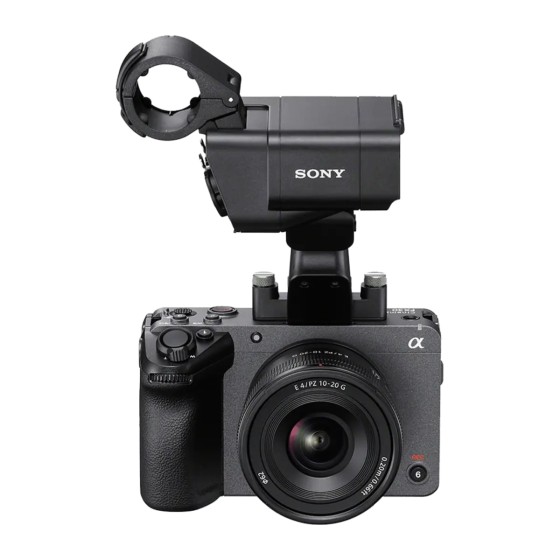 Cinema Line FX30 Super 35 Camera with XLR handle unit