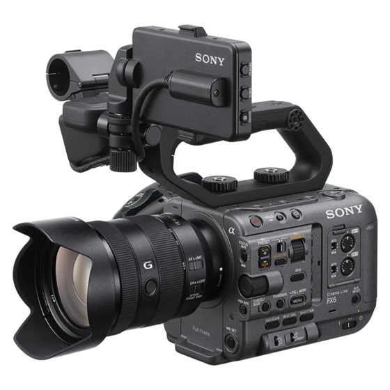 FX6 Cinema Line Full-frame Camera and Kit Lens