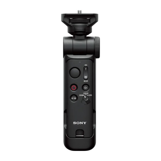 GP-VPT3 Multi-function Bluetooth® Shooting Grip, Tripod and Remote Commander