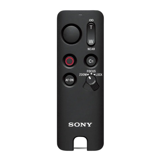 RMT-VP2 Wireless Remote Commander